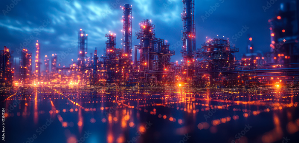 Poster advanced industry 4.0 smart factory with ai network and big data in digital manufacturing