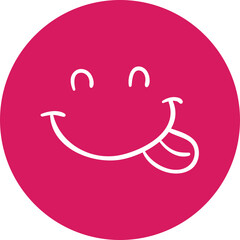 Happy birthday single vector icon