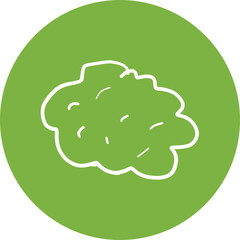 Happy birthday single vector icon