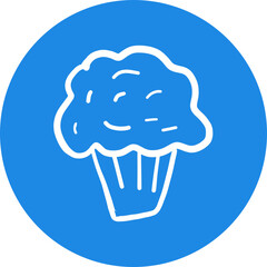 Happy birthday single vector icon