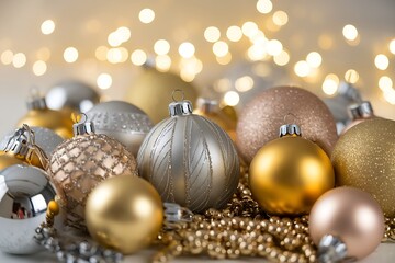 Christmas Ornaments and Festive Lights