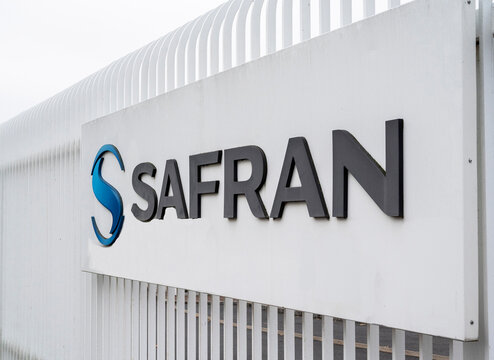 Sigle de la soci&eacute;t&eacute; Safran &agrave; Paris