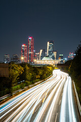 Obraz premium night of seoul, korea