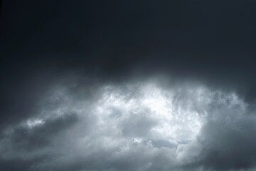 dramatic dark clouds in sky dark storm clouds in a dark sky before rain landscape with cloudy sky