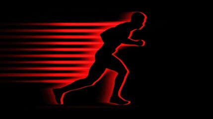 Biomechanical Cheetah Leg Muscle Illustration