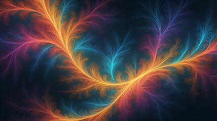 Obraz premium abstract fractal background