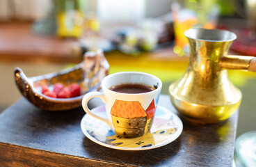 a cup of morning cocoa