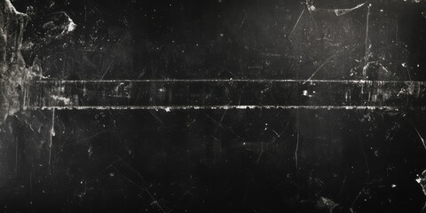 Black Surface with White Scratches and Dust