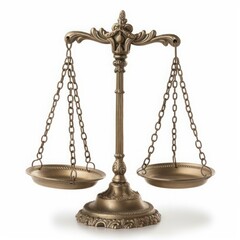 Vintage Scale with Ornate Design for Weighing Items