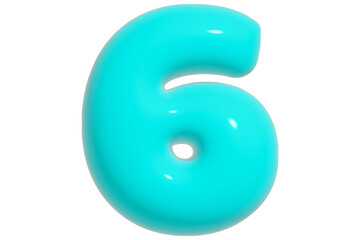 3d six number