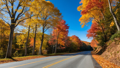 Obraz premium The Path of Dreams in Autumn