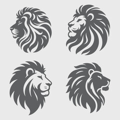 lion head set