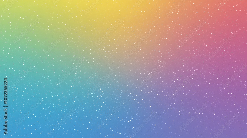 Poster abstract gradient background with stars and grainy texture