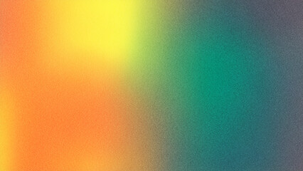 Green, orange, and yellow gradient abstract background with a grainy texture and subtle noise effect, designed as a versatile web banner or header.