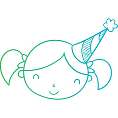 Happy birthday single vector icon