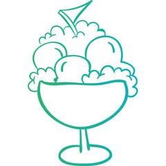 Happy birthday single vector icon