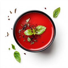 tomato soup with basil