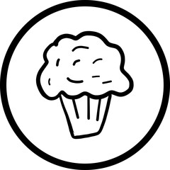 Happy birthday simple vector icon