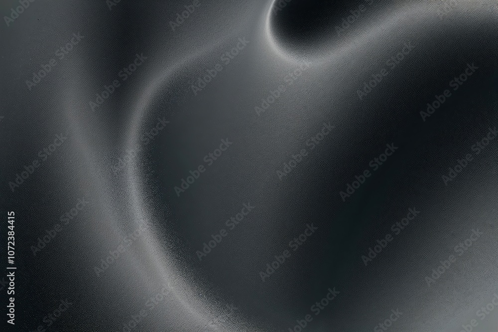 Poster fuzzy obsidian gray abstract monochrome gradient for modern visual art displays