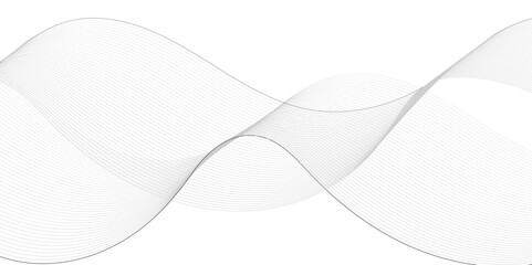 Abstract wave line for banner, template, wallpaper background with wave design.