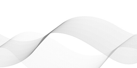 Abstract wave line for banner, template, wallpaper background with wave design.