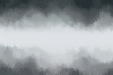 Foggy Gray and Soft White Textured Gradient Abstract Digital Background
