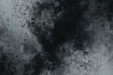 Gritty Textured Abstract Background with High Contrast Dark and Light Noise for Sophisticated Art and Copy Space