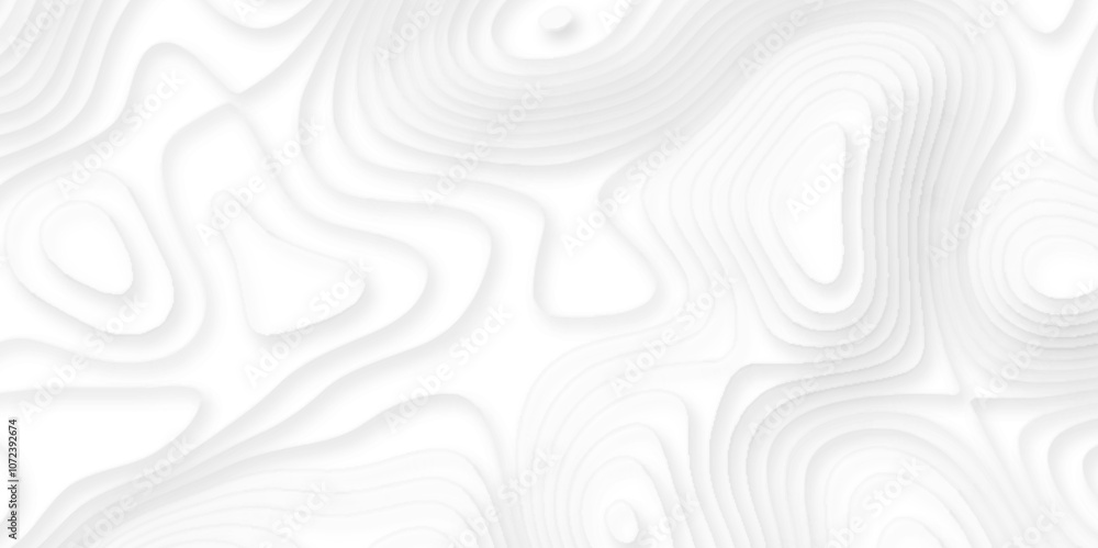 Poster topographic canyon geometric map relief texture with curved layers and shadow. abstract pattern with