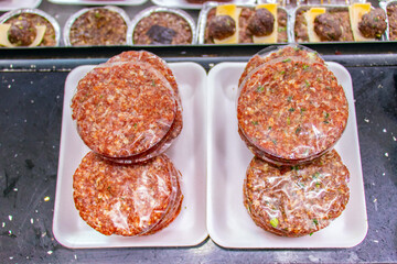 Traditional Butcher's Shop Selling High-Quality Meats and Cuts with Freshness Guarantee.