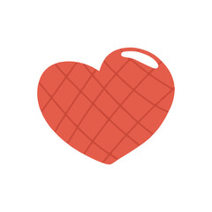 kawaii bee element decoration isolated on white background. stock element bee kawaii