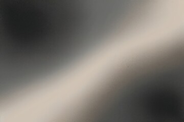 Obraz premium Charcoal and Ivory Minimalist Gradient Background with Noise Texture