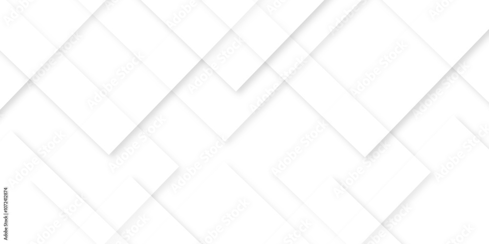 Poster abstract modern white, gray pattern geometric luxury gradient line background random square shape de