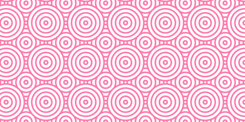 Abstract pink overlap Overlapping Pattern. geometric ocean spiral pattern abstract circle wave lines. Pink  seamless tile stripe geomatics create retro line pattern background.