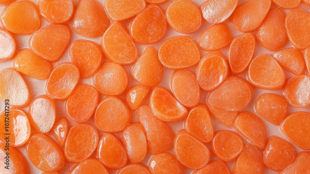 Canvas Prints fresh sliced orange background texture
