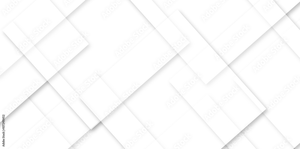Poster abstract modern white, gray pattern geometric luxury gradient line background random square shape de