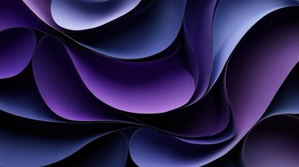 Fototapeta premium Mesmerizing violet waves abstract background