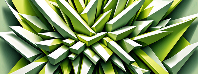 illustrazione sfondo con elementi astratti a tema geometrico surreale