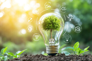 Green Investment and Sustainability Concept