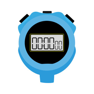 stopwatch illustration vector