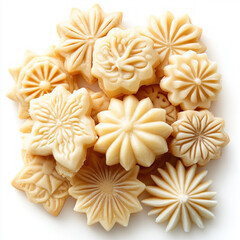 Butter Cookies Isolated