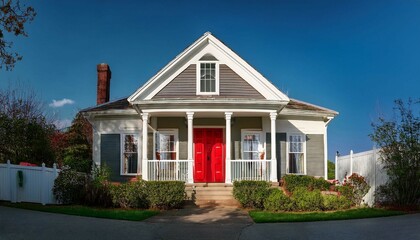 Obraz premium house in the park