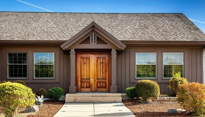 Obraz premium door of a house