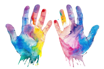 Hand paint isolated on transparent background Remove png, Clipping Path, pen tool