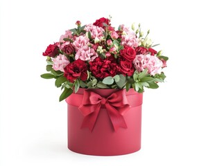 Romantic Red Rose Bouquet in Luxury Gift Box for Special Occasions