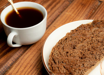 cup of coffee and cookies