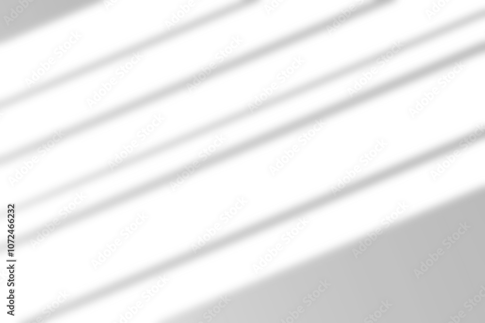 Poster transparent blurred shadow effect for design, isolated on white png. shadow overlay. soft window sha