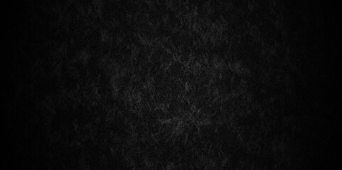 Empty Grunge abstract black charcoal wall Stone concrete texture grungy backdrop background anthracite. dark grey black slate background or texture. Black texture chalk board and black board.