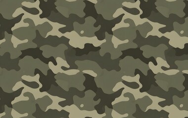 Fototapeta premium Abstract shapes camouflage pattern background created with generative AI