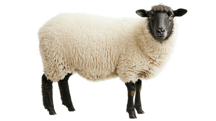 Obraz premium Sheep isolated on transparent background