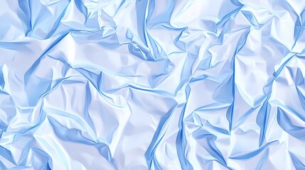 Obraz premium Detailed reflective foil texture showing intricate creases, offering a premium metallic aesthetic for digital backgrounds, print materials, and promotional visuals.